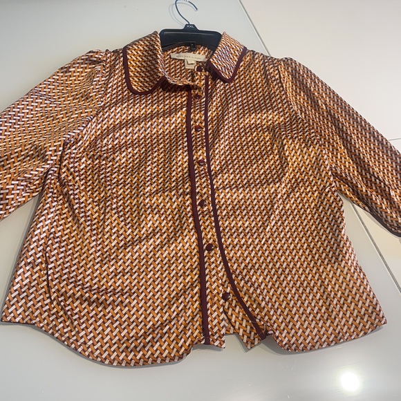 FASHIONABLE COLLAR TOP😃 - Picture 3 of 6